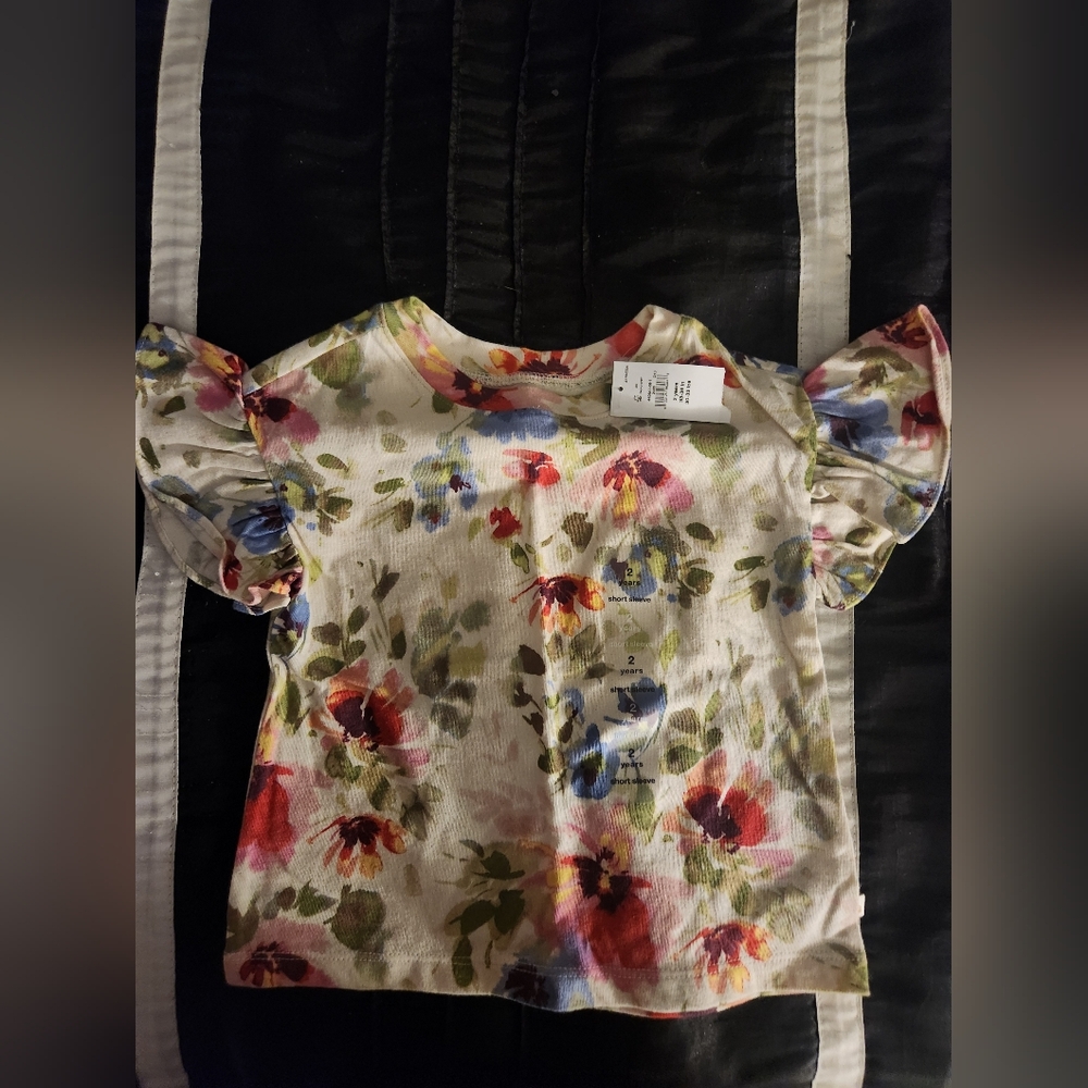 Baby Gap Floral Blouse NWT 2t